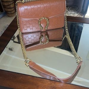 Brown Clutch bag